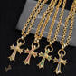 CH Cross Pendant Necklace - CH0047 image 1