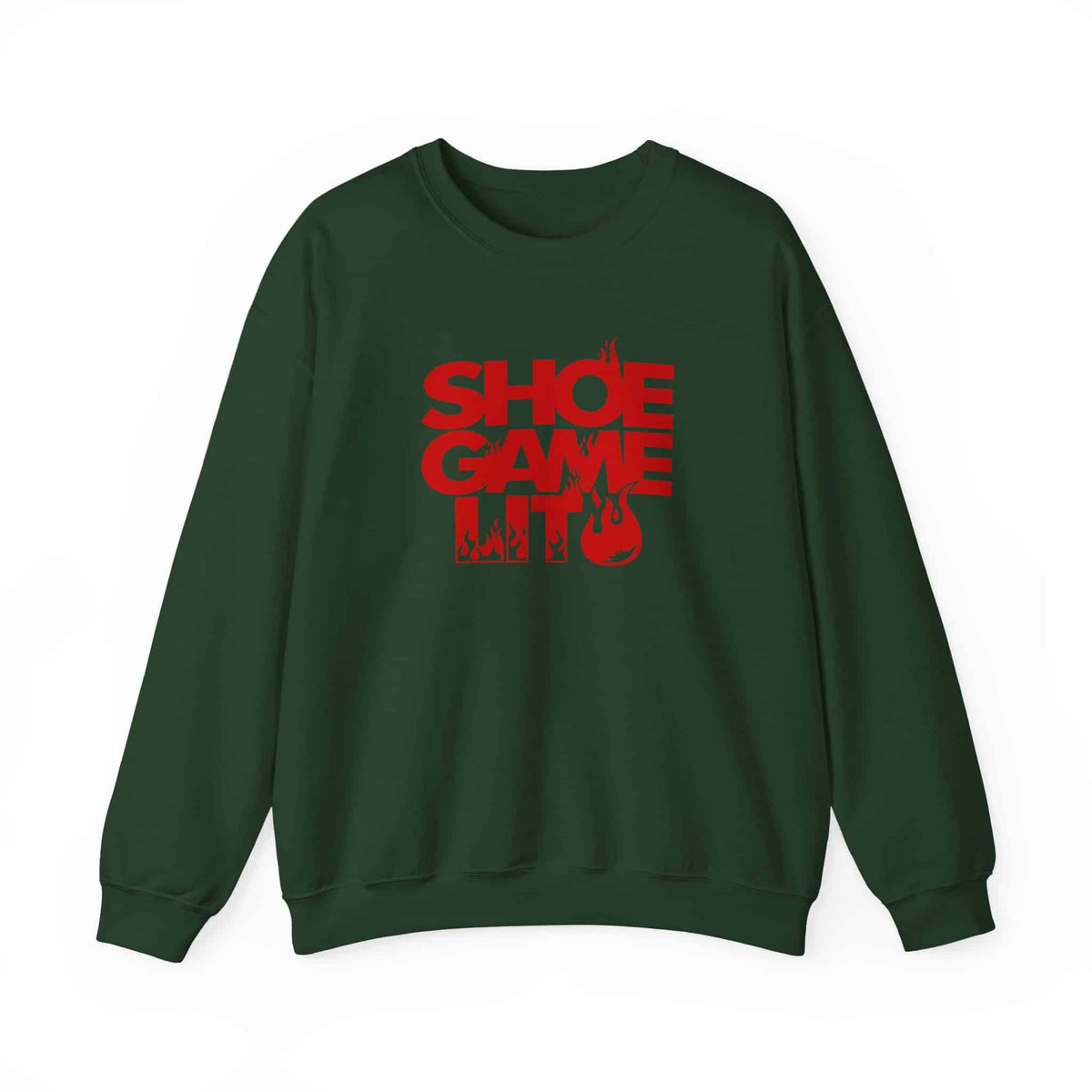 Graphic Print Crewneck Sweatshirt - POD0040 image