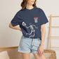 Halloween Basketball Skeleton Unisex Garment-Dyed T-shirt image 104