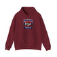 Graphic Print Hooded Sweatshirt - POD0037 image