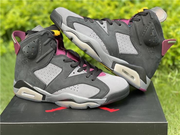 AJ 6 Bordeaux Shoes Sneakers - nk0001646 image 4