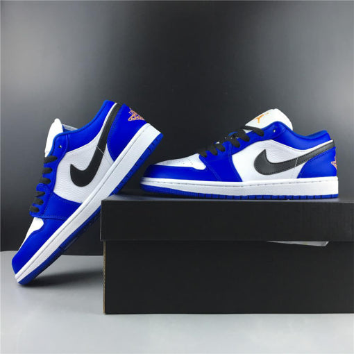 AJ 1 Low Hyper Royal Orange Peel Shoes Sneakers - nk0000141 image 8