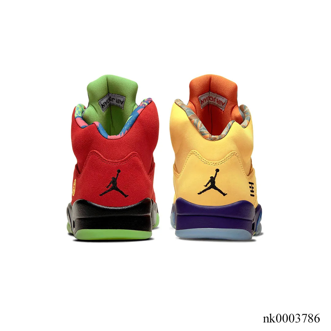 AJ 5 "What The" Shoes Sneakers  - nk0003786 image 6
