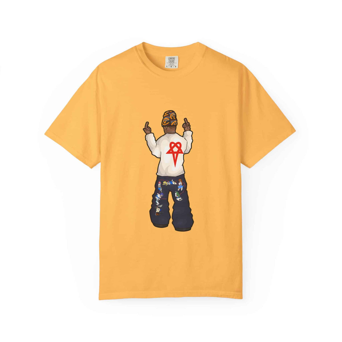 Rebel Attitude Unisex Garment-Dyed T-shirt image