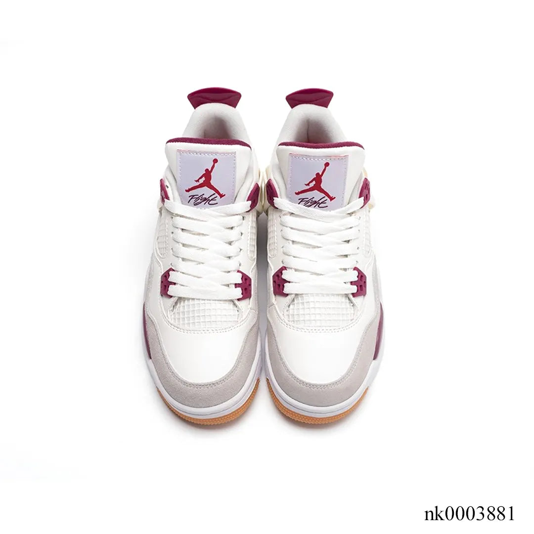 AJ 4 SB Sapphire White Purple Shoes Sneakers – nk0003881 image 2
