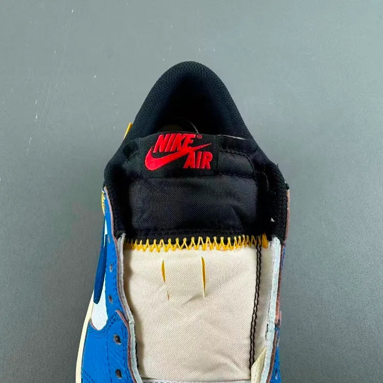 Union LA x AJ 1 Low OG Storm Blue Shoes Sneakers – nk0004609 image 11