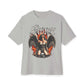 Sinner’s Flame Unisex Oversized Boxy Tee - Athletic Heather, S image