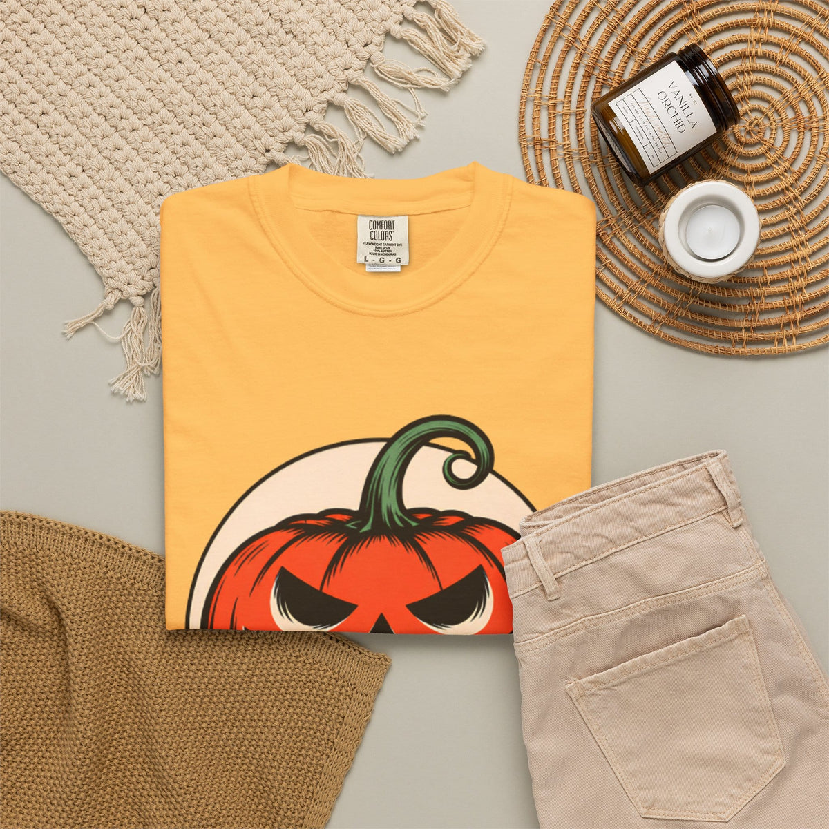 Make Halloween Great Again Unisex Garment-Dyed T-shirt image 47