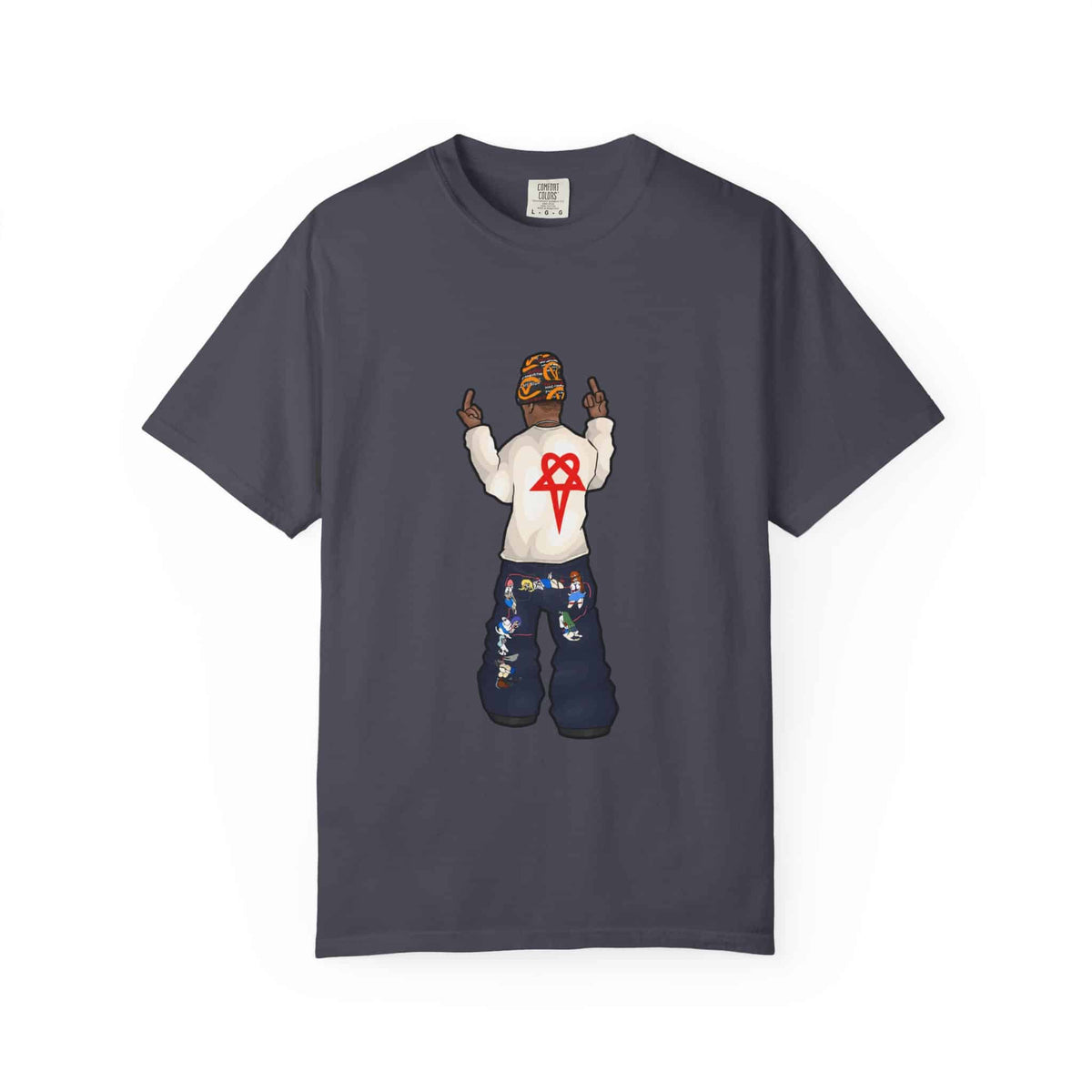 Rebel Attitude Unisex Garment-Dyed T-shirt image