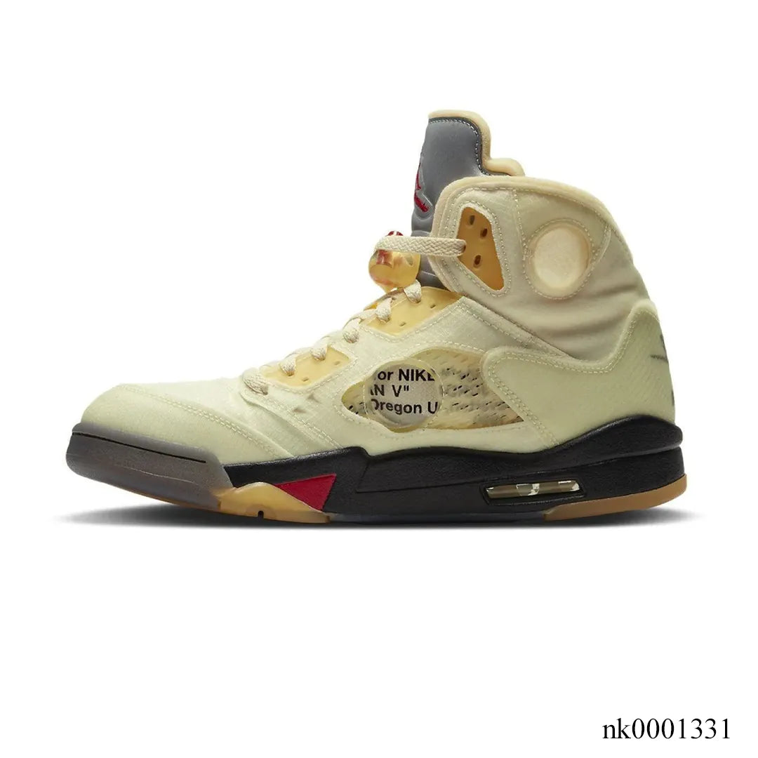 OW x AJ 5 Sail Shoes Sneakers – nk0001331 image 1