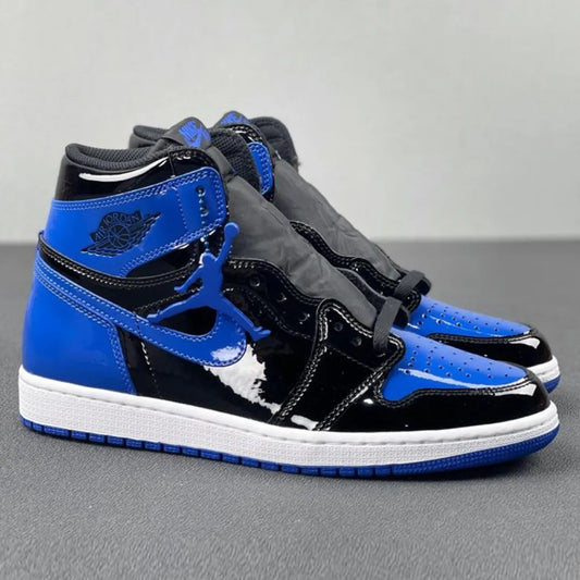 AJ 1 High OG Patent Royal Blue Shoes Sneakers – nk0004694 image 2