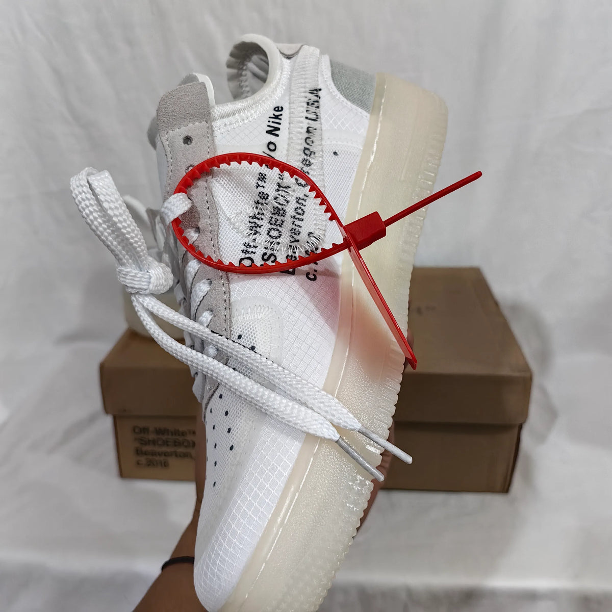 OW x AF 1 Low The Ten Shoes Sneakers – nk0000002 image 5