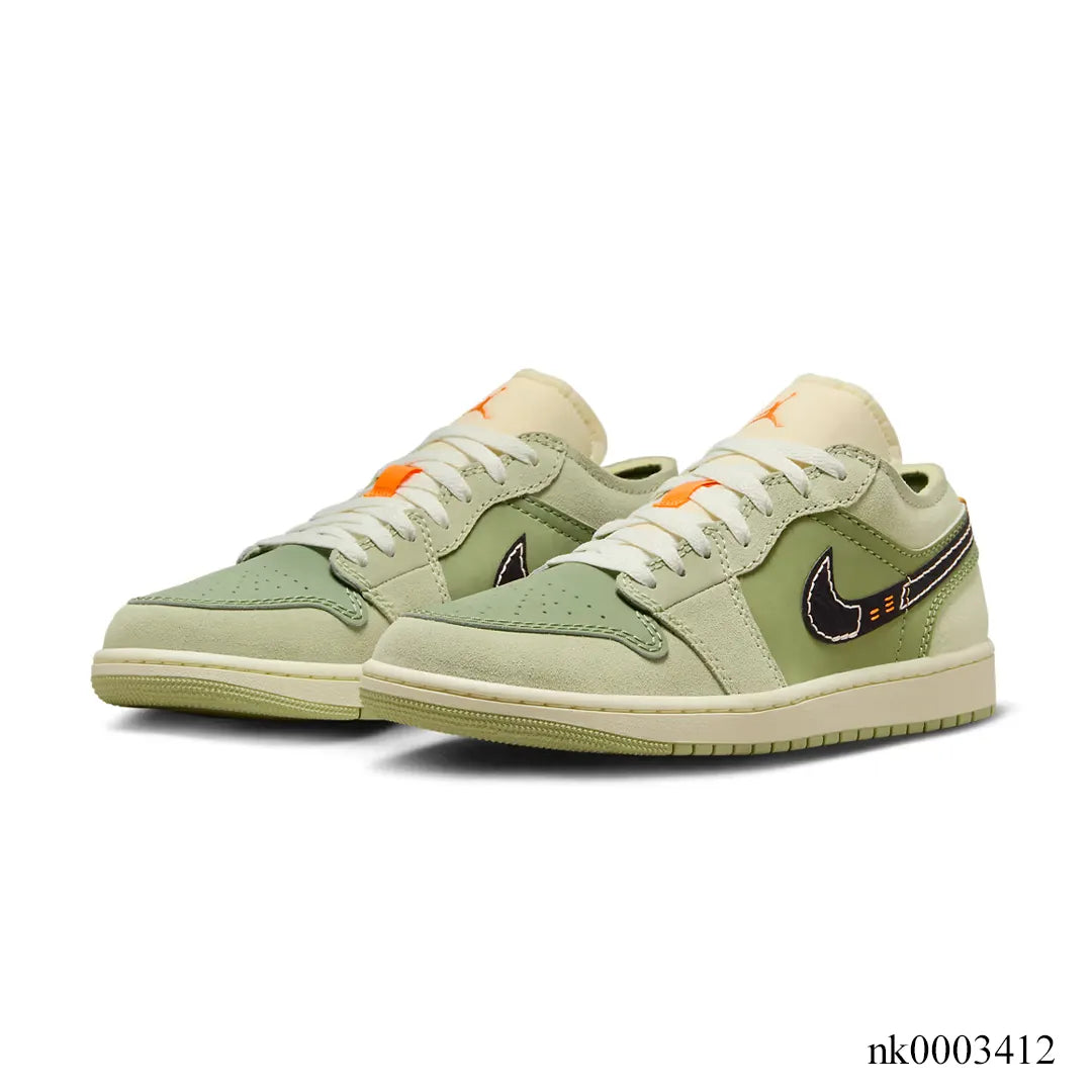 AJ 1 Low SE Craft Light Olive Shoes Sneakers - nk0003412 image 2