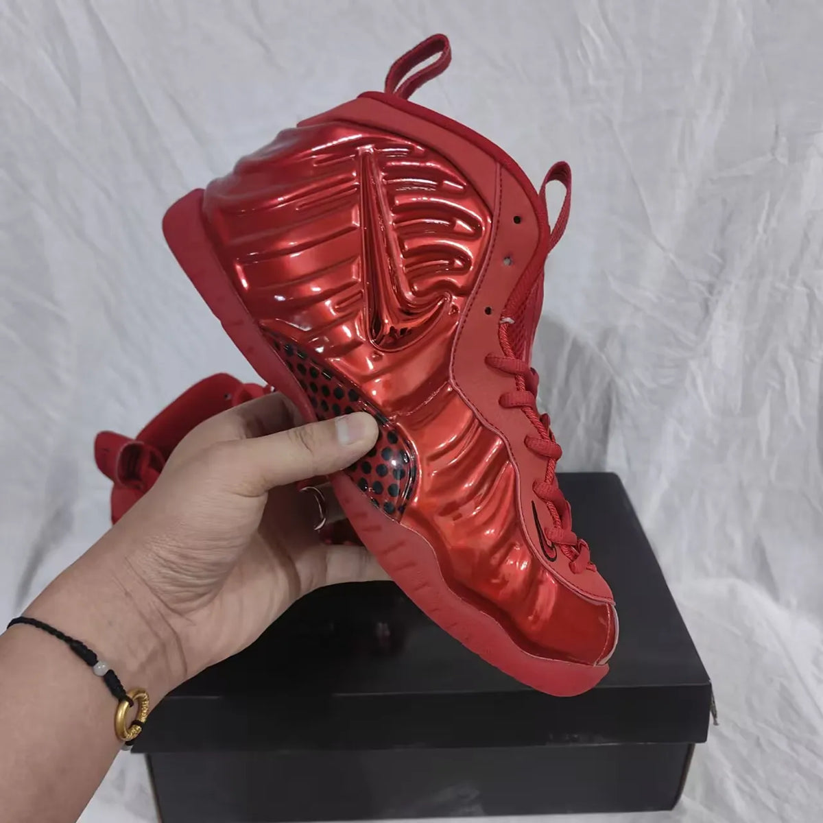 Air Foamposite Pro "Gym Red/ Red October" Shoes Sneakers – nk0004601 image 17