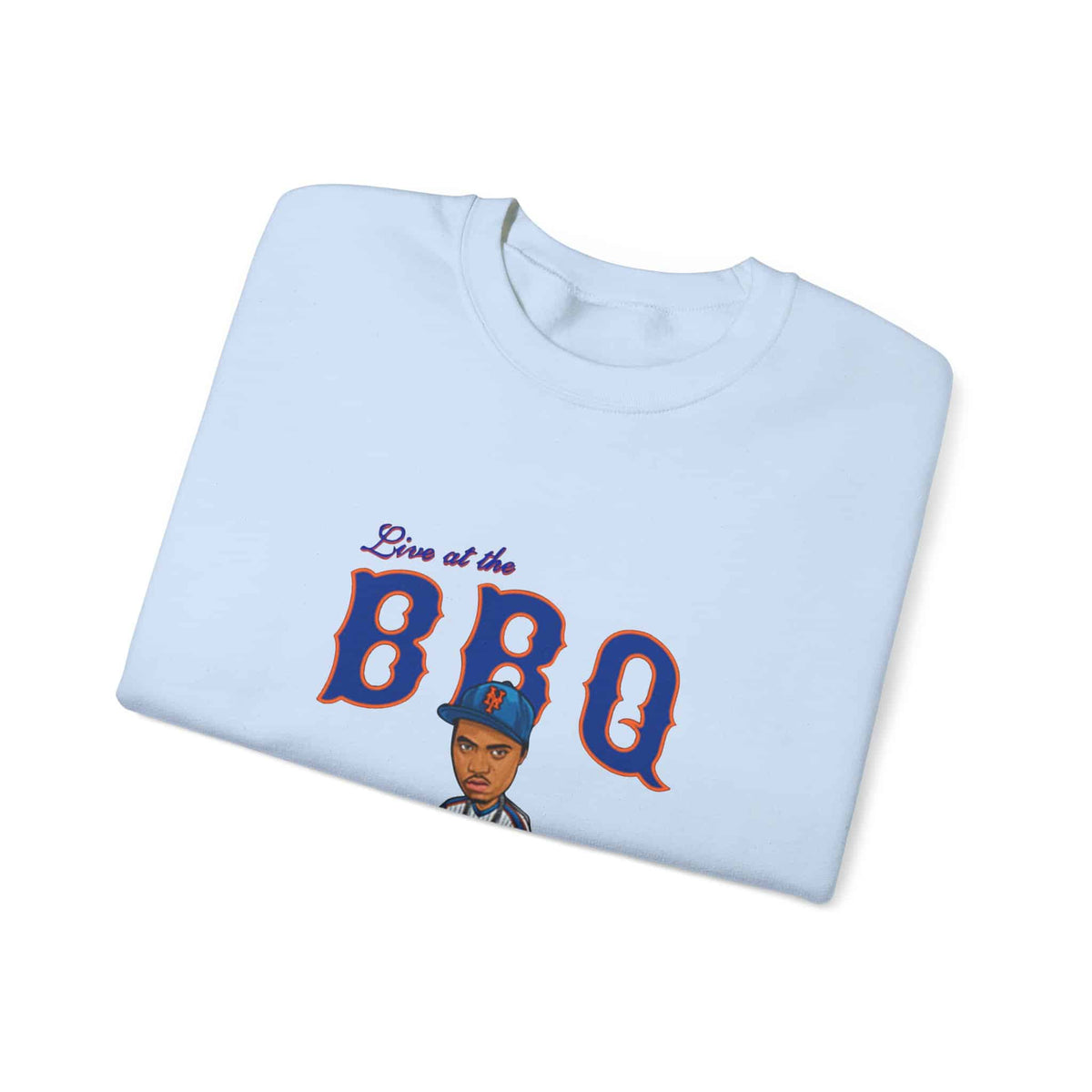 Rap Nas Live At The BBQ Crewneck Sweatshirt image 30