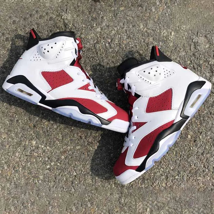 AJ 6 Carmine Shoes Sneakers - nk0000858 image 8