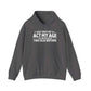 Graphic Print Hooded Sweatshirt - POD0034 image