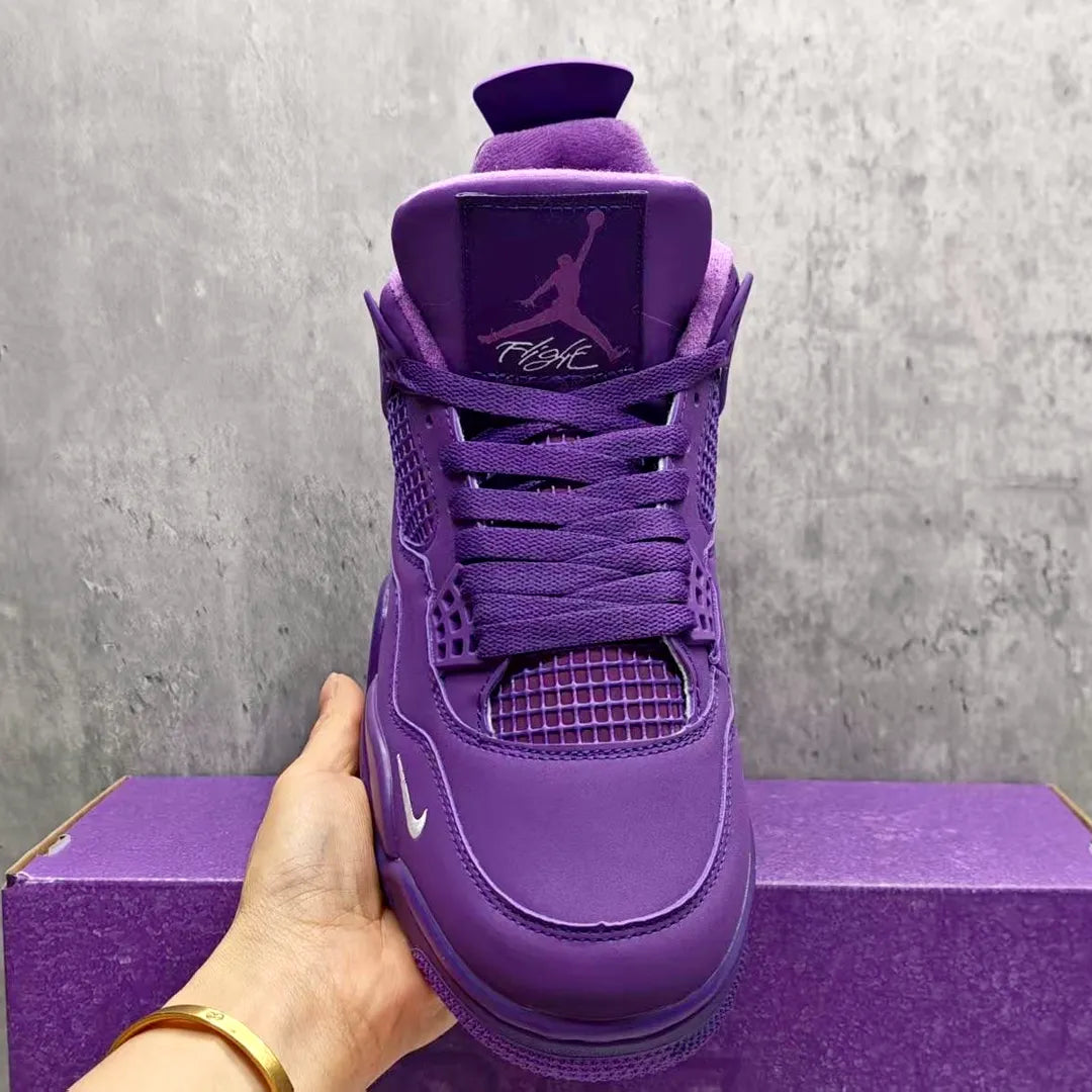 Nigel Sylvester x AJ 4 Purple Shoes Sneakers - nk0004676 image 9