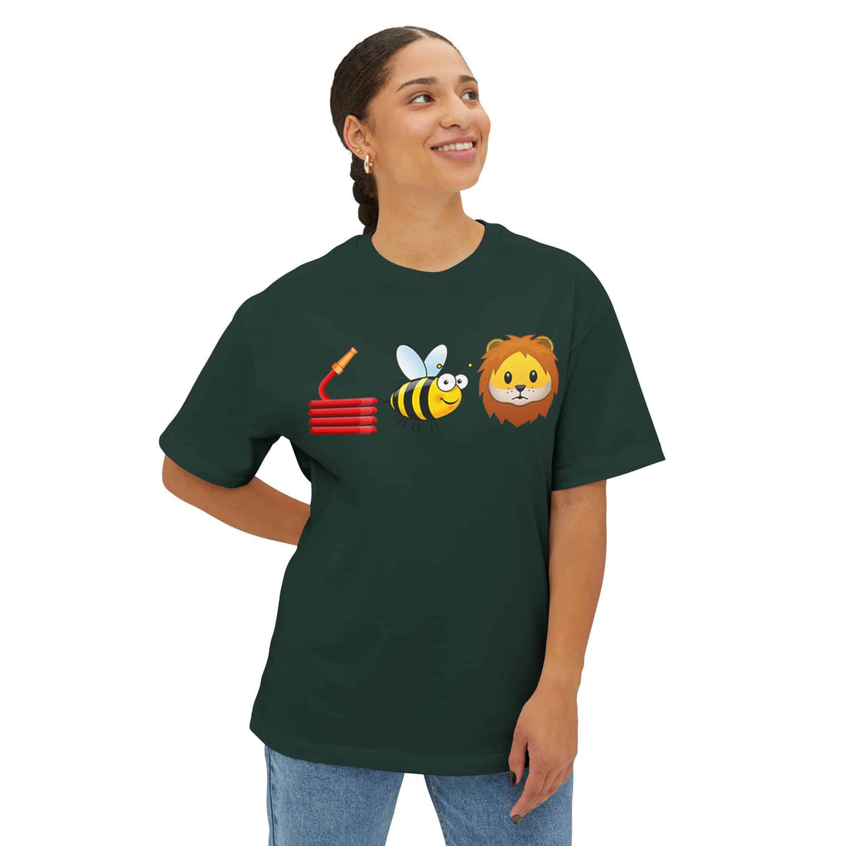 Bee Unisex Oversized Boxy Tee image 23