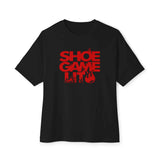 Graphic Print Unisex Oversized Boxy Tee - POD0040 image 0