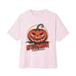 Make Halloween Great Again Unisex Oversized Boxy Tee - Soft Pink, L image