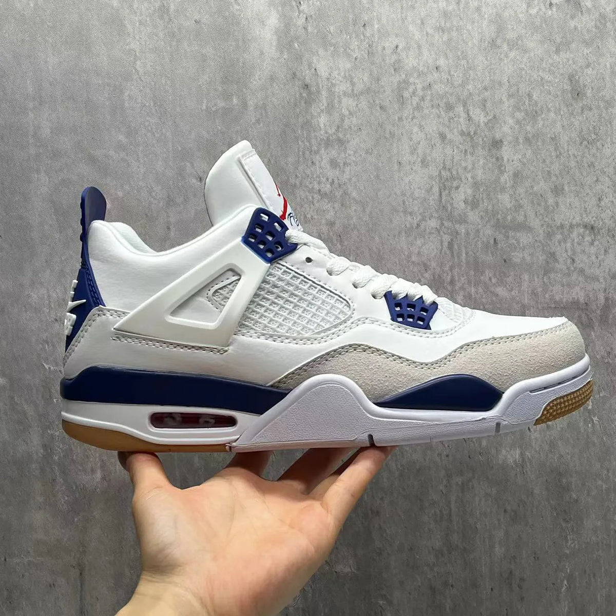 AJ 4 SB Navy Shoes Sneakers - nk0003963 image 7