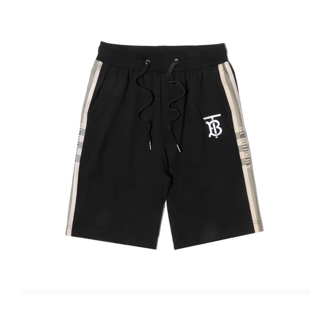BUR Trim Cotton Shorts - BUR0057 image 0