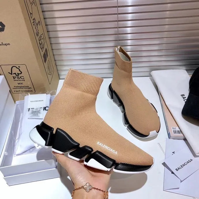 BLCG Speed 2.0 Recycled Knit Beige White Black Shoes Sneakers - bl0000012 image 2
