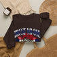 Graphic Print Crewneck Sweatshirt - POD0037 image 15