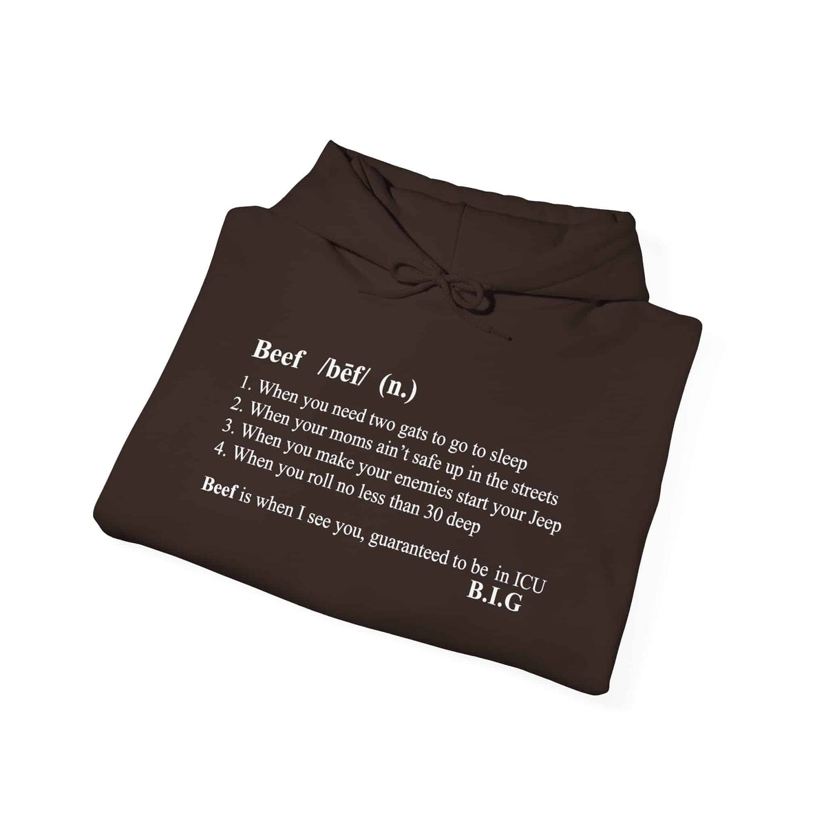 Beef Definition Hooded Sweatshirt image 15