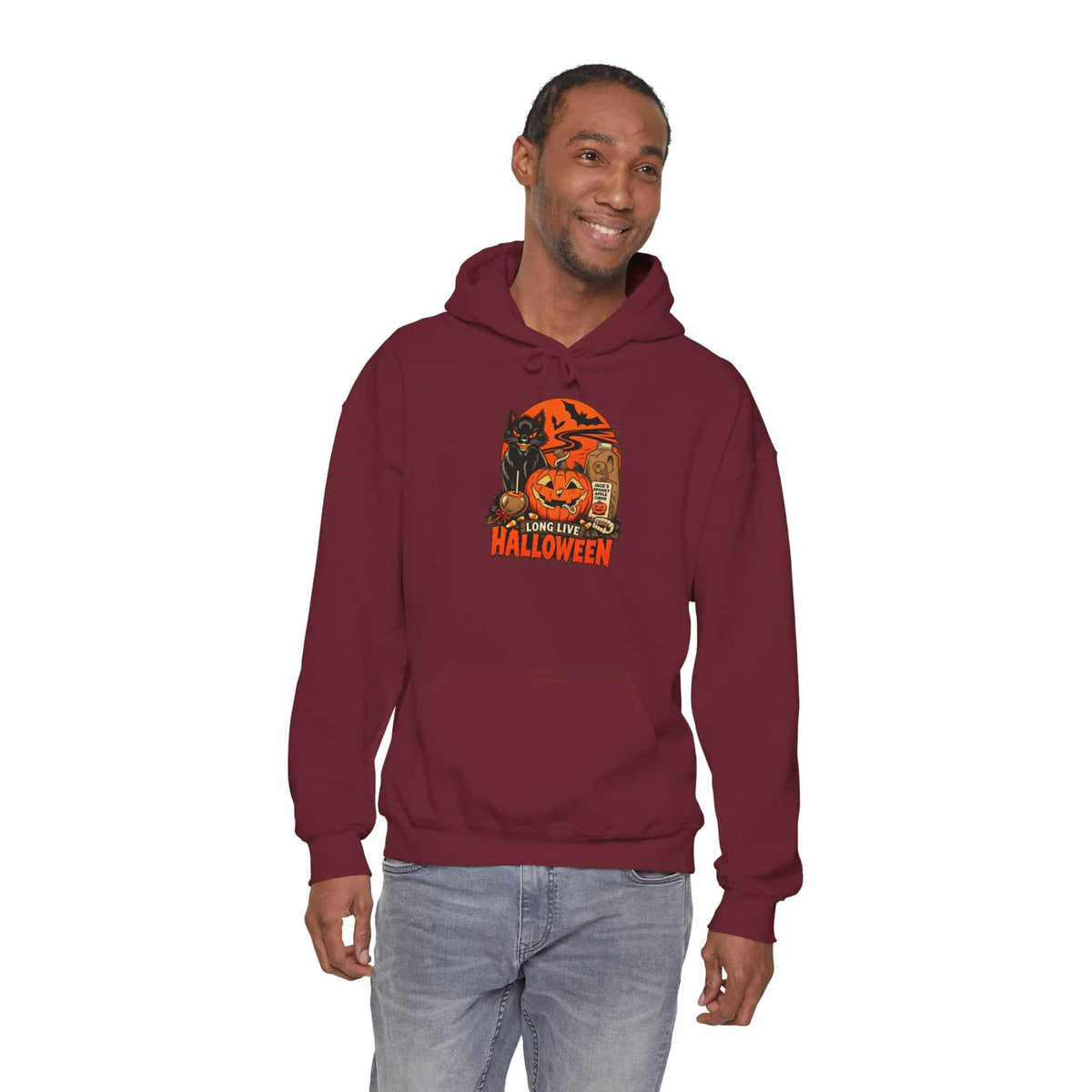 Midnight Cat Hooded Sweatshirt image 69