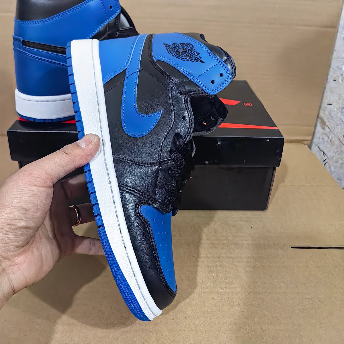 AJ 1 Low Reverse Bred Shoes Sneakers - nk0004969 image 6