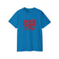 Graphic Print T-Shirt - POD0040 - 3XL, Sapphire image