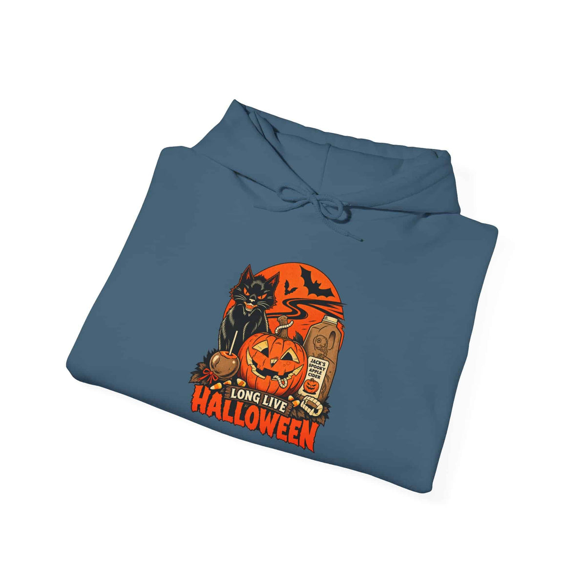 Midnight Cat Hooded Sweatshirt image 38