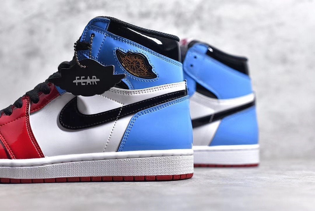 AJ 1 Retro High Fearless UNC Chicago Shoes Sneakers - nk0000058 image 10