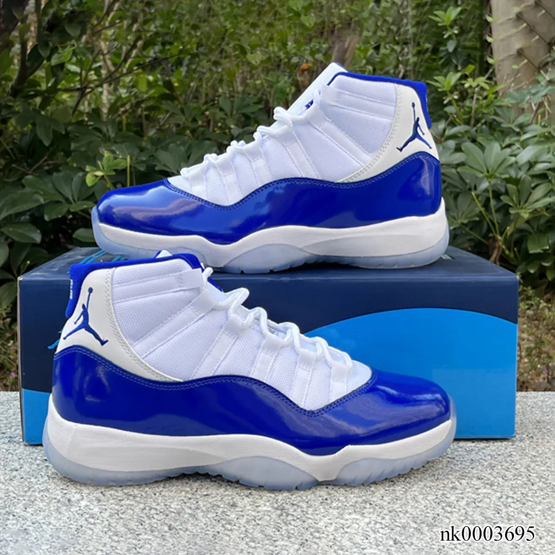 AJ 11 Blue White Shoes Sneakers - nk0003695 image 4