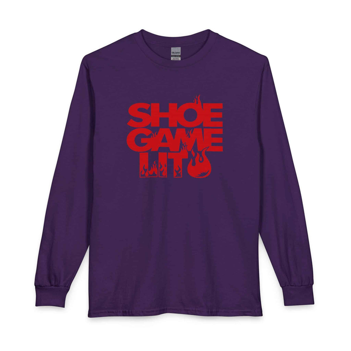 Graphic Print Long Sleeve T-Shirt - POD0040 image
