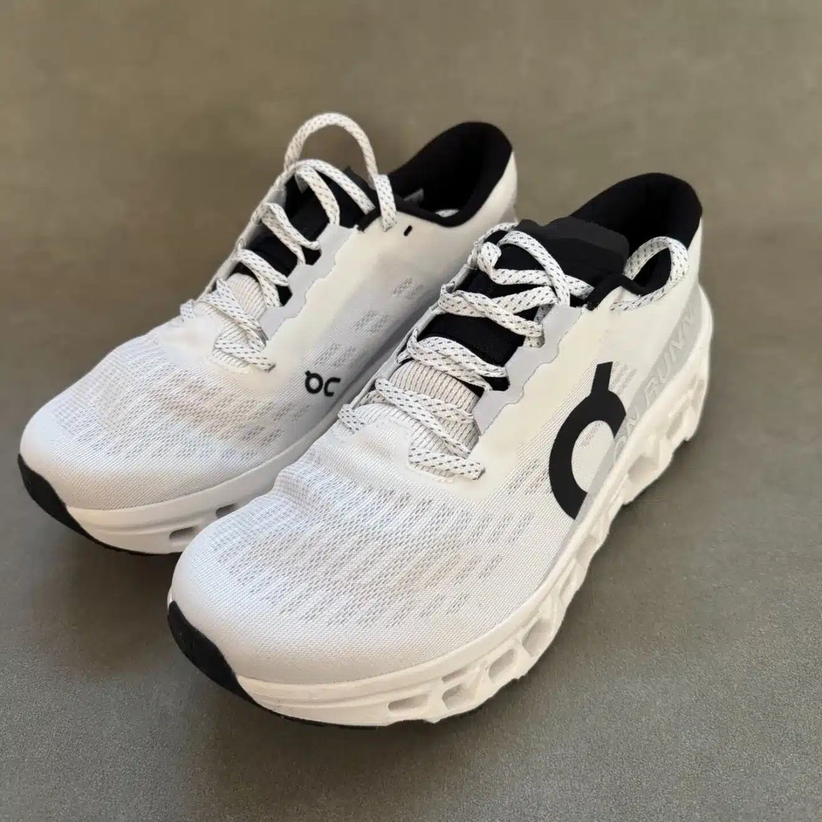 On Running Cloudmonster 3 White / Black Shoes Sneakers - nk0005608 image 2