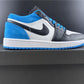AJ 1 Low Laser Blue Shoes Sneakers - nk0000735 image 3