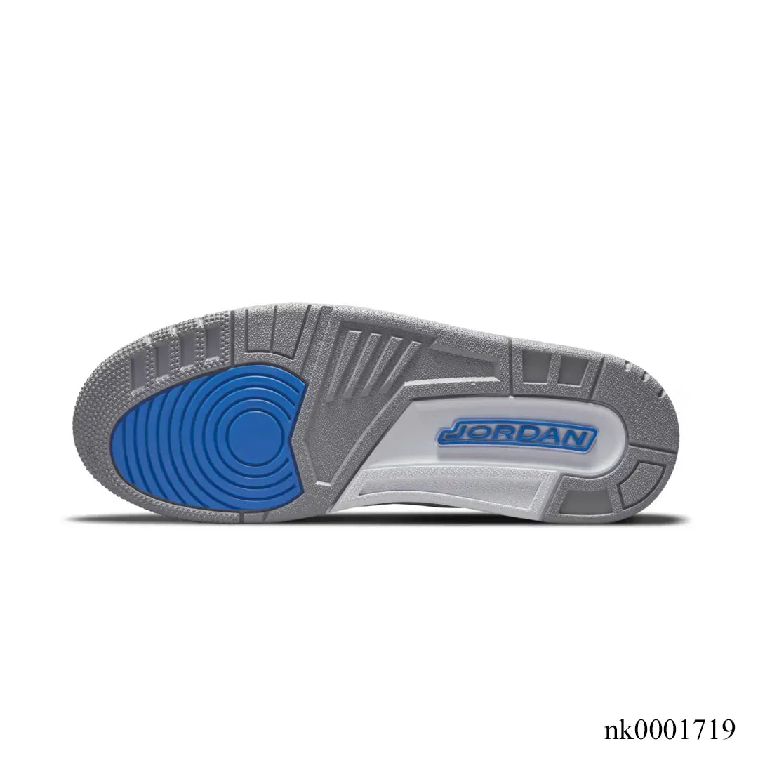 AJ 3 Retro Racer Blue Shoes Sneakers - nk0001719 image 4