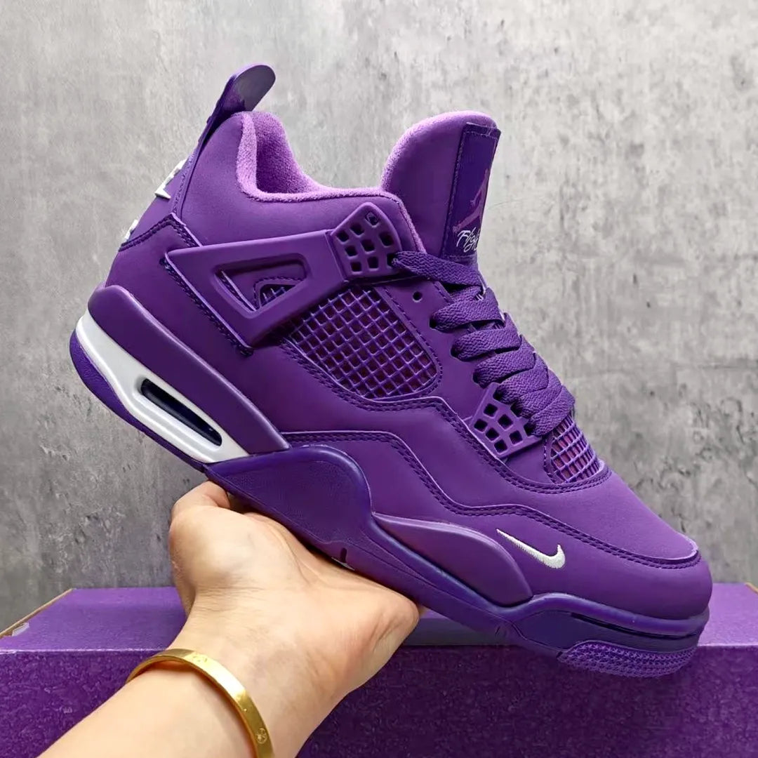 Nigel Sylvester x AJ 4 Purple Shoes Sneakers - nk0004676 image 8