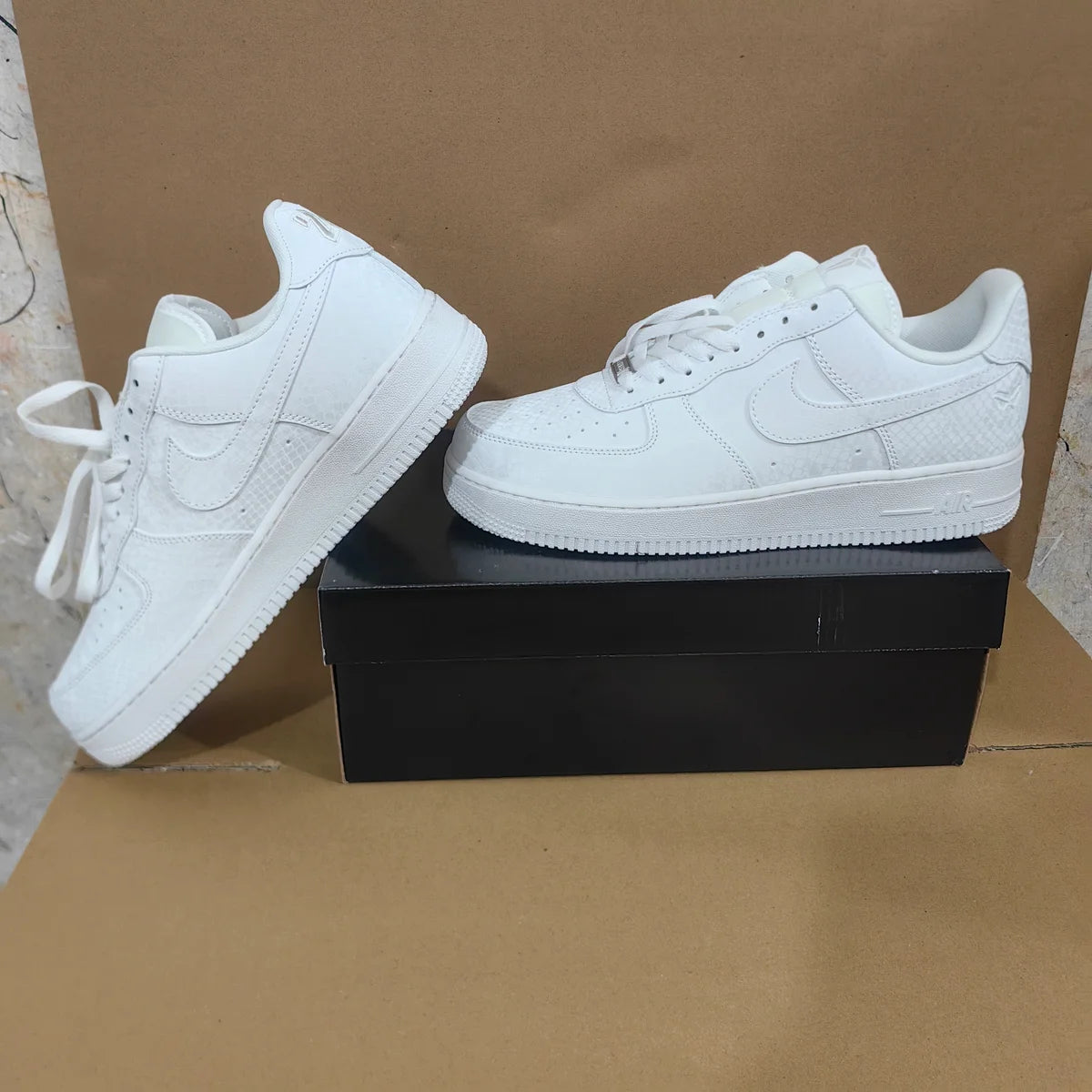 Kobe Bryant x AF 1 Low Triple White Shoes Sneakers - nk0004496 image 10