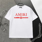 AM Logo-print Cotton T-shirt in White - 278 - ami0000278 image 1