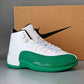 AJ 12 Bucks White Green Shoes Sneakers - nk0004699 image 2