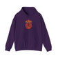 Halloween on Fire Hooded Sweatshirt - 3XL, Purple image