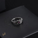 CH Ruby Floral Ring - CH0088 image 0