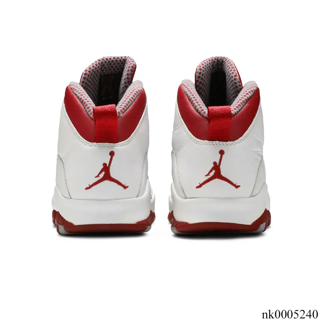 AJ 10 Retro ‘Red Steel’ Shoes Sneakers - nk0005240 image 3