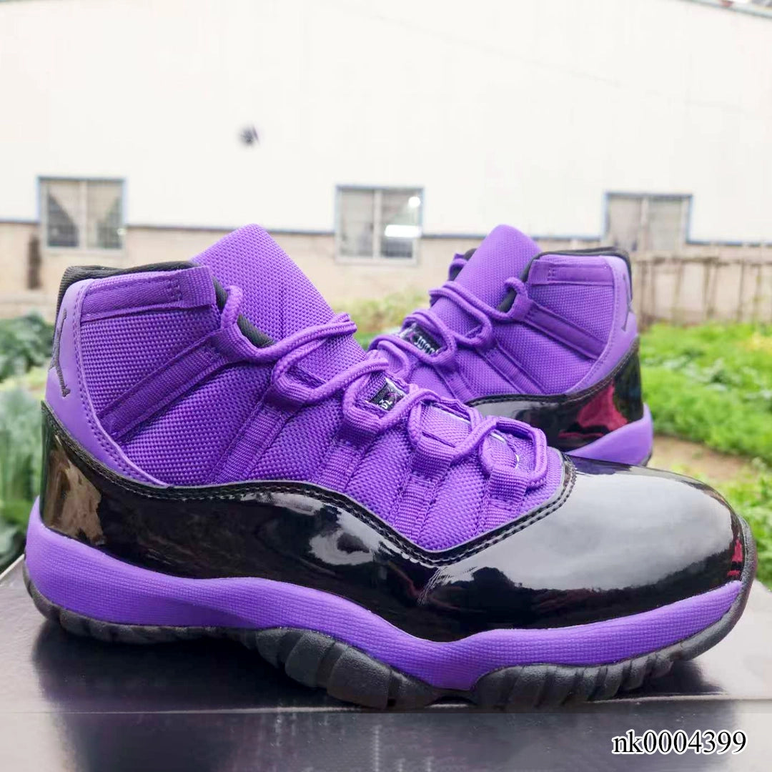 AJ 11 Black Purple Shoes Sneakers – nk0004399 image 4