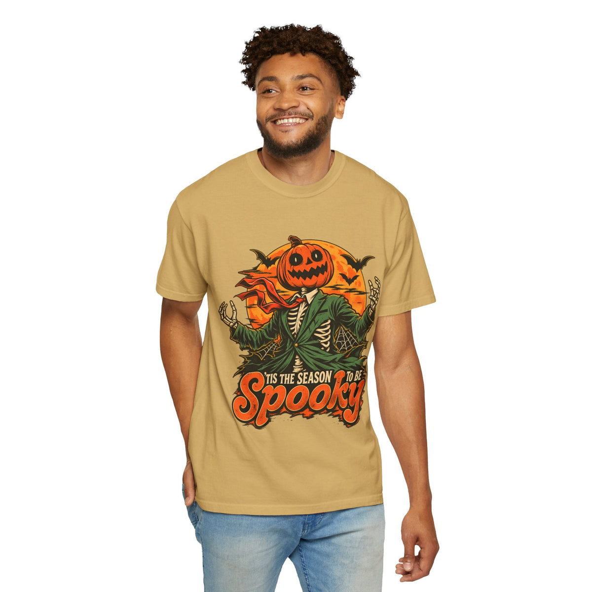 Spooky Season Unisex Garment-Dyed T-shirt image 45