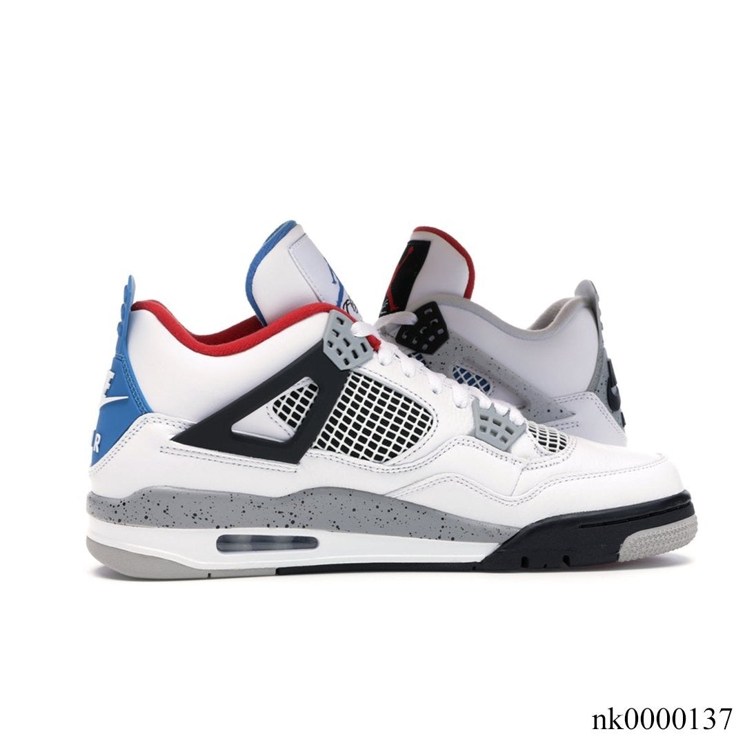 AJ 4 Retro What The Shoes Sneakers - nk0000137 image 1